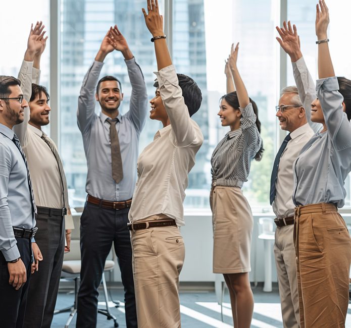 corporate-stretching